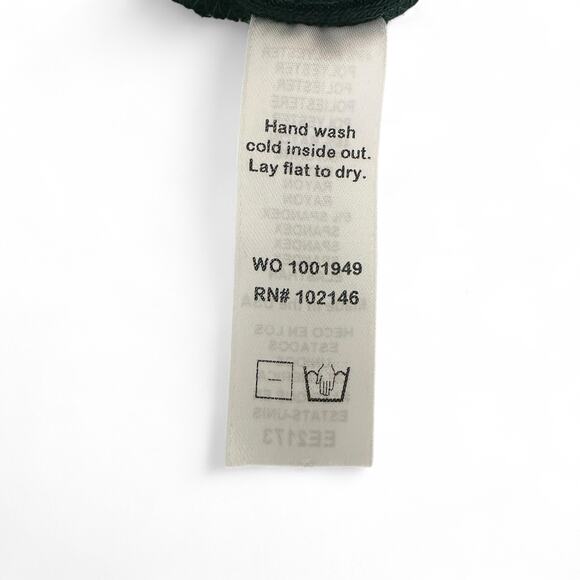 Michael Stars Women's Hallie Rib-Knit Turtleneck Dress Size L Dark Forest Green - Picture 10 of 12